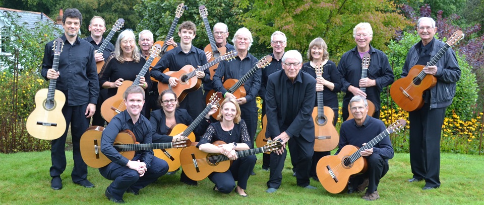 The Dorset Guitar Society members